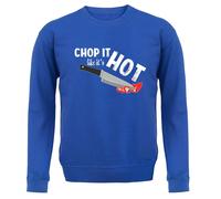 Chop It Like It's Hot - Adulti Felpa/Maglione - Divertente Cucinare Chef BBQ
