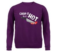 Chop It Like It's Hot - Adulti Felpa/Maglione - Divertente Cucinare Chef BBQ