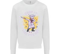 Chop It Like It's Hot Divertente Chef Cucina BBQ Uomo Felpa Maglione