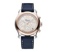 Chopard - Chopard - 278615-6001 - Happy Sport Chrono - - Accessories - Donna - Blu - ONE SIZE
