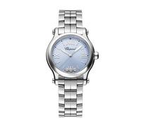 Chopard Happy Sport 30mm Quartz Women's Watch, Blue Dial, Floating Diamonds