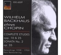 Chopin/ Backhaus/ Backhaus - Etudes Op 10