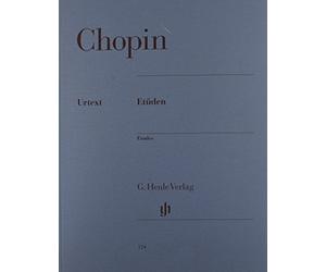 Chopin Etudes Urtext Opus 10 And Opus 25 Etuden