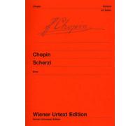 Chopin: Scherzi - Edited from the autographs, manuscript copies and original editions - piano - Wiener Urtext - advanced - (UT 50061)