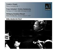 Chopin/ Schubert/ Mozart - Emil Gilels In Italy