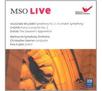 Chopin / Vaughan Williams / Kupiec / Melbourne So - Chopin: Pno Cto No 1 / Vaughan Williams: Sym No 2