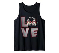 Chopper Biker Gnomes Love Riding Motorcycle - Skull Gnomie Canotta