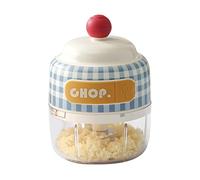 Chopper di aglio elettrico - 13x7,5 cm di aglio elettrico, taglierina portatile in acciaio inossidabile ABS, frullatore ricaricabile da 150 ml con cavo USB | Versatile cucina per frutta di carne