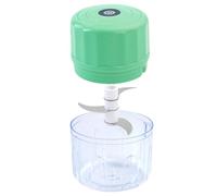 Chopper elettrico - Acciaio inossidabile ABS da 4,33 pollici | La batteria USB ricaricabile taglia il cibo in modo efficiente per cucina, frutta, verdura, noci, e carne a casa