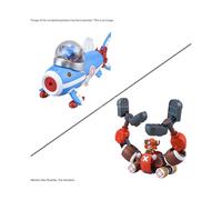 Bandai Spirits Robot Chopper One Piece No. 3 & 5 (Chopper Submarine & Chopper Crane) Modello in plastica codificato a colori