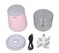 Chopper vegetale, aglio elettrico da 300 ml di aglio elettrico mini robot da cucina a cordone facilmente tritare il produttore di alimenti per bambini piccoli per alimenti (Roseo)