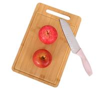 Chopping Board Wood - Wood Cutting Boards for Kitchens | Cutting Boards for Cooking | Upgraded with a Thick Design for Double the Practicality Double-Sided Chopping Board for Meat Vegetables & Cheese