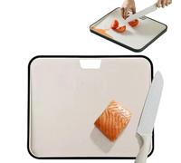 Chopping Boards For Kitchen | Double-Sided With Handle Raised Edge,Kitchen Cutting Boards With Easy Grip Handle - For Charcuterie Cheese Fruit Vegetable Food Chopping Home Restaurant