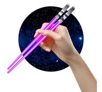 ChopSabers Lightsaber - Bacchette luminose a LED (1 paio, viola)
