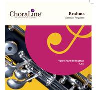 ChoraLine Voice Part Rehearsal Recordings - Brahms German Requiem ALTO Voice Part Rehearsal CD