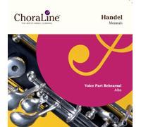ChoraLine Voice Part Rehearsal Recordings - Handel Messiah ALTO Voice Part Rehearsal CD