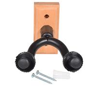 Chord | Appendiabiti da parete per chitarra con base in legno completo di viti e tappi