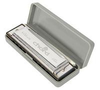 Chord | Armonica a 10 fori con custodia e panno di pulizia | chiave D # (Eb)