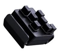 Chord Assistant One-Press Chord Change Practice Tool per principianti, strumento di apprendimento clip in plastica, facile da installare, nero