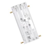 Chord Learning Presser, Learn to Play Guitar Quickly for Beginners, Attachment Guitar Learning Tool, Fits Most Sized Guitars, Sturdy ABS Construction 6.5x15.5cm