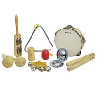 Chord mano strumenti a percussione Classroom starter kit/set in borsa con cerniera - Confezione da 9 CPS09