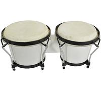 Chord | Set di 2 bonghi da 16,5 cm e 19,1 cm completi di borsa per il trasporto | Finitura bianca