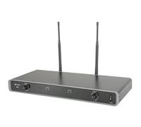 Chord | Sistema microfonico portatile wireless doppio di qualità | UHF
