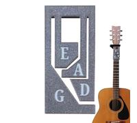 Chord Trainer, Chord Helper Presser Aid, Musical Learning Tool, Metal Costrution, Assistant, Beginner and Professional Support, 5.91x3.15x0.39 Inches