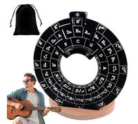 Chord Wheel | Guitar Chords Wheel | Music Theory Disc, Circles of Fifths, Chord Wheel Stand, Music Theory Tool, Chords Progression Tool, Music Theory Wheels, Guitars Theories Tool Chord Wheels for Gu