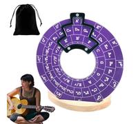 Chord Wheel | Guitar Chords Wheel | Music Theory Disc, Circles of Fifths, Chord Wheel Stand, Music Theory Tool, Chords Progression Tool, Music Theory Wheels, Guitars Theories Tool Chord Wheels for Gu