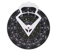 Chord Wheel | Music Theory Poster & Wall-Mounted Learning Disk | Portable Theorys Trainer for Adults & Beginners | PC Material Musical Assistant for Practice & Melody Understanding, 1 set