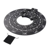 Chord Wheel - Tavola didattica in, disco di apprendimento progressivo, pratico pianificatore della struttura tonale, dispositivo di costruzione melodia creativa, soluzione innovativa per