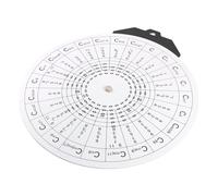 Chord Wheel, Wall-Mounted Guitar Trainer, 13.19x11.81x0.39 in Melody Creation Tool, Portable Learning Aid Design for Beginners, Adults, Music Students, Practice Rooms, Home Studios