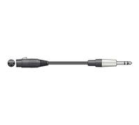 Chord xf-s6j150 Xlrf 1.5 m a 6.3 mm TRS jack piombo