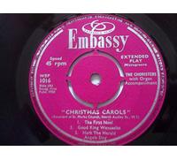 Choristers With Organ Accompaniment - The Choristers With Organ Accompaniment Christmas Carols UK 45 7" EP +Pict Slve