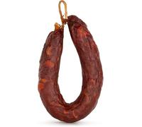 Chorizo Serrano Serra da Estrela 200 g - Confezione da 2 - Salsiccia affumicata portoghese gourmet - Salumi tradizionali Serrano confezionati sottovuoto