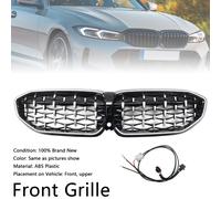 Chorme Diamond Kidney Grille Grill 51138072085 Per BMW 3 Series G20 2019-2022 S1