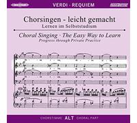 Verdi,Giuseppe Chorsingen - leicht gemacht VERDI REQUIEM CHORSTIMME ALT