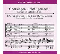 Chorstimme Alt – Elias – 2 CD – Edition Peters
