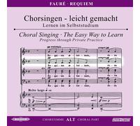 Chorstimme Alt Begleitungen zum eigenen Musizieren - Chorsingen leicht gema (CD)
