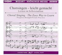 Chorstimme Alt - KRONUNGSMESSE (CD)