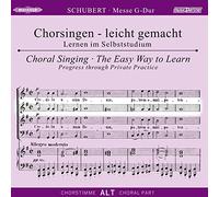 Chorstimme Alt - Messe G-Dur [Import]