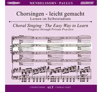 Chorstimme Alt - Paulus Opus 36 Chorsingen Alt - Alto Voice - 2CD