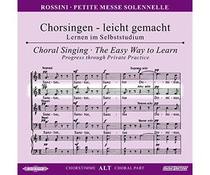 Chorstimme Alt - PETITE MESSE SOLENNE