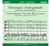 Begleitungen zum eigenen Musizieren - Chorsingen leicht gemachtVerdi,Requiem Bass