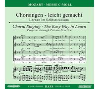 Chorstimme Bass - MESSE C-MOLL (C KLEI