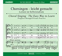 Chorstimme Bass - Messe G-Dur [Import]