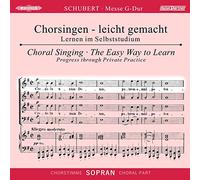 Chorstimme Sopran - Messe Nr.2 G-Dur D 167, Chorstimme Sopran, 1 Audio