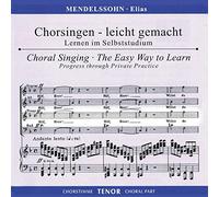 Chorstimme Tenor (2cd) - ELIAS OPUS 70 CHORSI