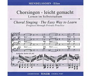 Chorstimme Tenor (2cd) - ELIAS OPUS 70 CHORSI